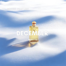 Maxah Perfumes December 100ML - Cozy Winter Fragrance with Cardamom, Saffron, Amber, Leather, and Floral Notes