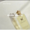 ماكساه للعطور أرُوما دلمون 100 مل  عطر فاخر يبدأ بنفحات زهرية حارة من الزعفران والفلفل الوردي، ينتقل إلى قلب خشبي وقاعدة جلدية م