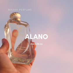 Maxah Perfumes Alano 100ML - Fresh Citrus Summer Fragrance with Bergamot, Lemon, and Marine Notes