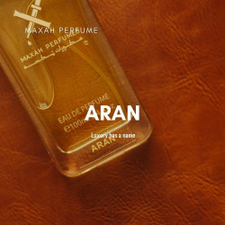 Maxah Perfumes Aran 30ML - Rich Unisex Fragrance with Juniper, Citrus, Turkish Rose, Amber, and Leather